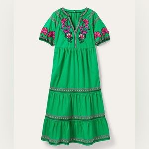 Boden Natalie Embroidered Dress